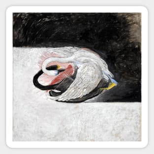 High Resolution Hilma af Klint The Swan Group Ix No 3 1913 Sticker